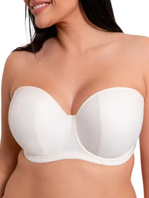 Luxe Strapless Bra - Pearl Ivory