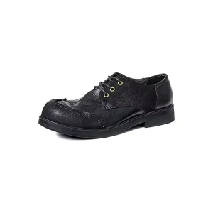 LuxeLace Leather Dress Shoes