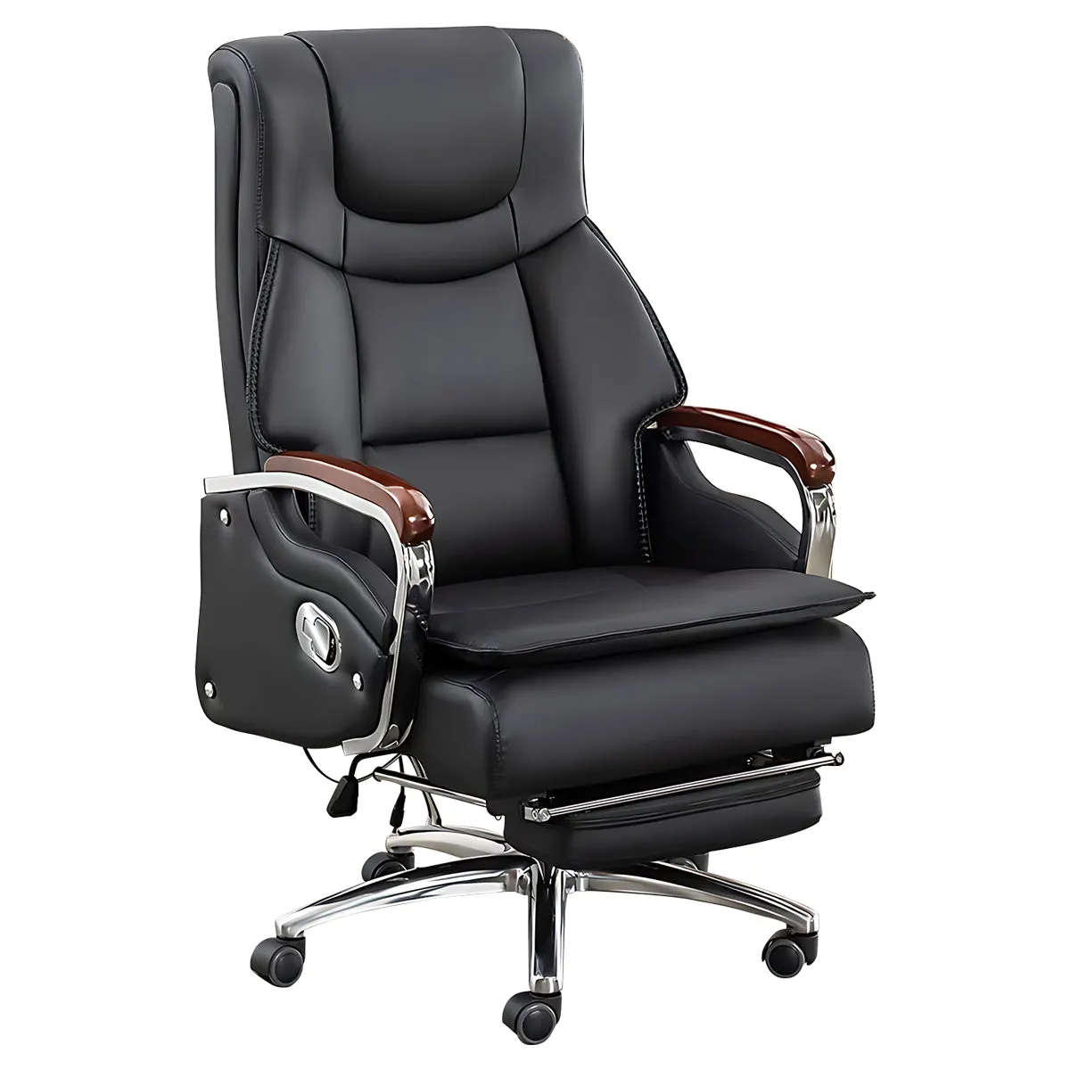 Luxurious and Stylish Multifunctional Leather Executive Office Chair （West Coast）