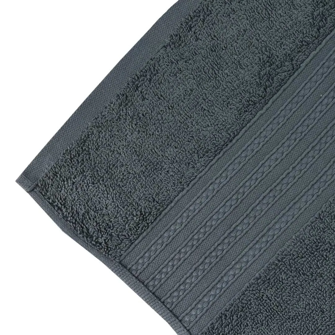 Luxury 100% Cotton Supreme Bath Towel – Dark grey (27″ x 54″)