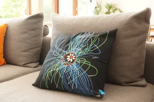 Luxury Cushion Cover - Ultraviolet Jellyfish Art Print