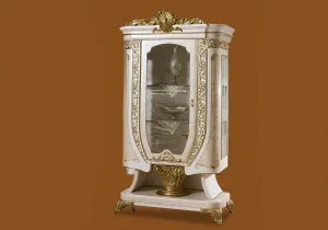 Luxury Design Exquisite Carving Vitrine