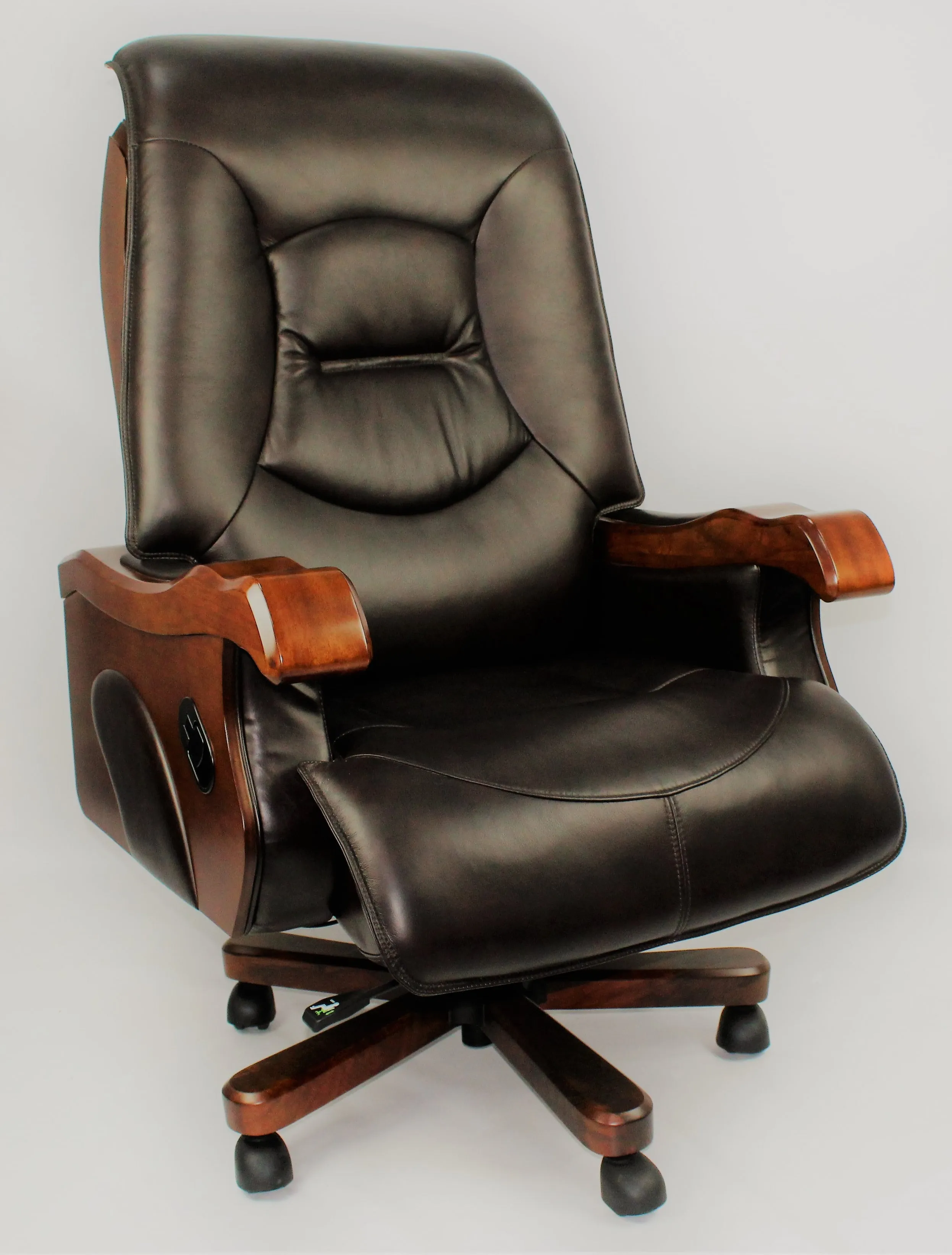 Luxury Genuine Brown Leather Executive Chair EDE-CHA-FD5A1