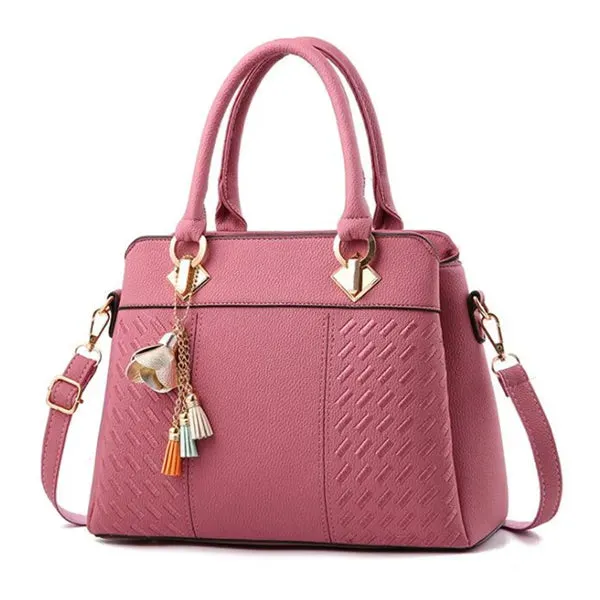 Luxury Handbag Women Crossbody Bag with tassel hanging Large Capacity Female Shoulder Bags