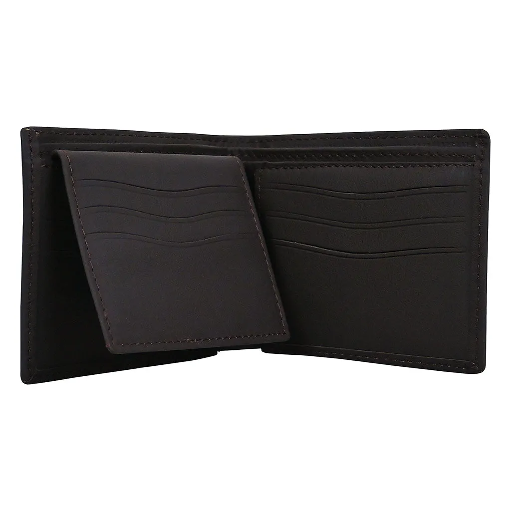 Luxury Leather Wallet Dark Dilemma Brown