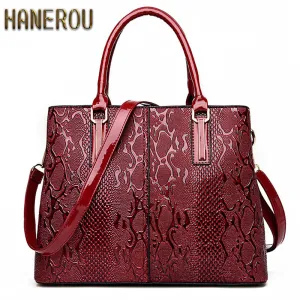 Luxury Snake Shoulder Bags