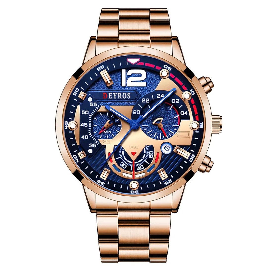 Luxury Sport Quartz Wrist Watch