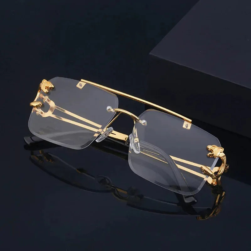 Luxury Square Sunglasses Man Woman Brand Designer