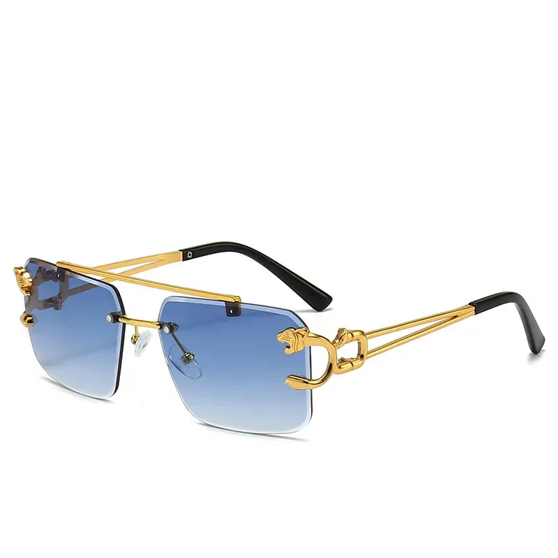 Luxury Square Sunglasses Man Woman Brand Designer