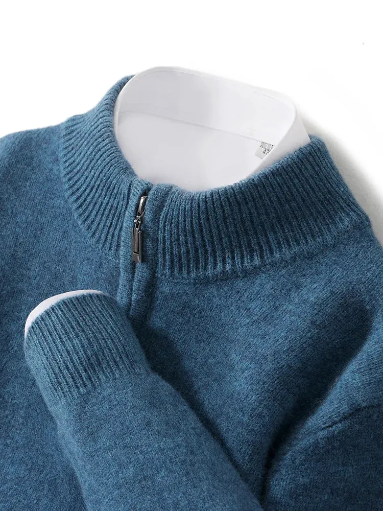 Luxury wool casual sweater