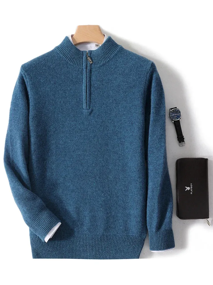 Luxury wool casual sweater