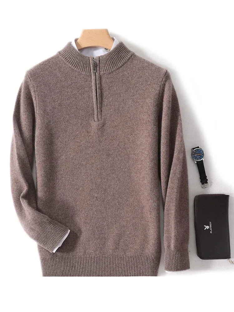 Luxury wool casual sweater