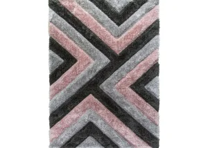 Luxus Cascade Pink Rug Range by Floor Trends