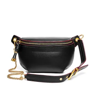 Luxy Moon Leather Crossbody Fanny Pack Belt Bags For Women