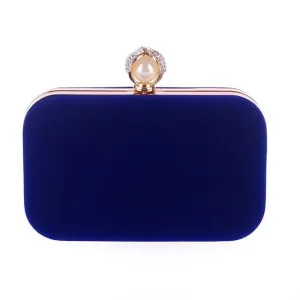 Luxy Moon Pearl Clasp Evening Bag for Formal Party