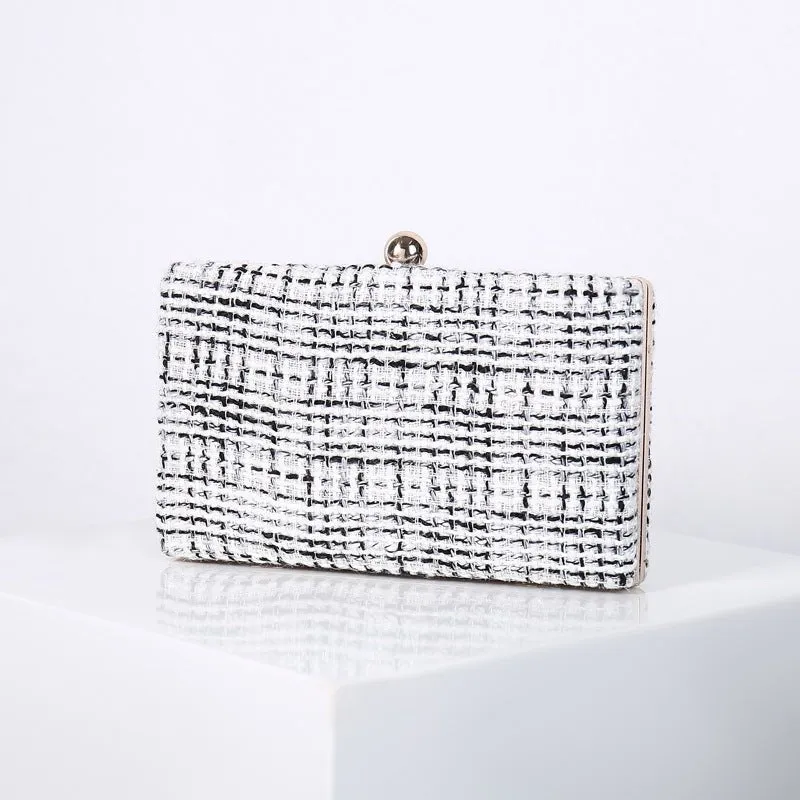 Luxy Moon Weave Ladies Simple Clutch Purse