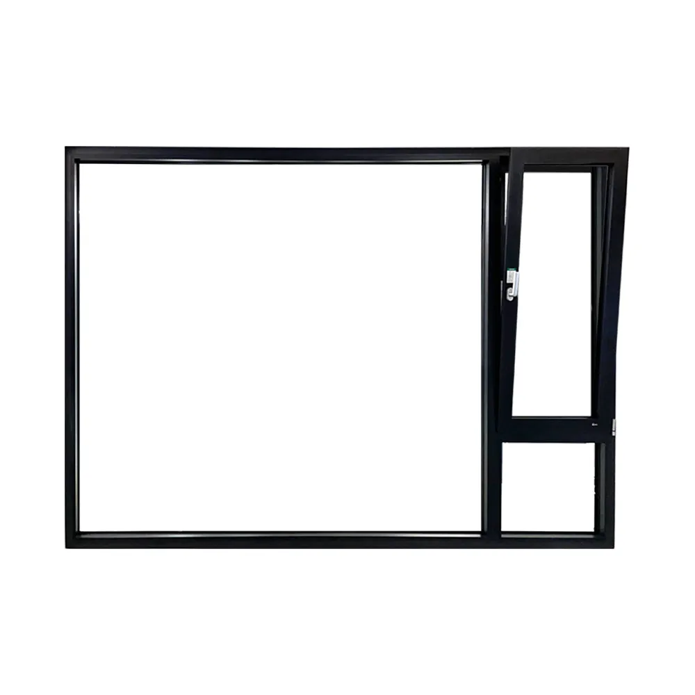 LVDUN German design Residential Interior Insulated High Quality Aluminum casement window aluminium frame window