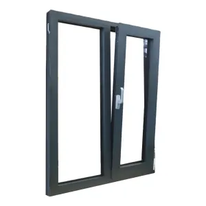 LVDUN German design Residential Interior Insulated High Quality Aluminum casement window aluminium frame window