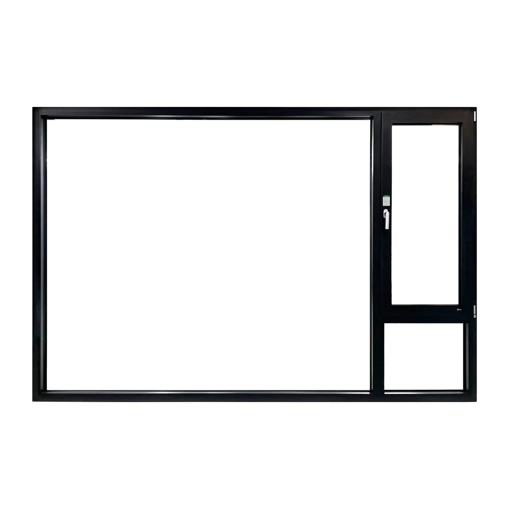 LVDUN German design Residential Interior Insulated High Quality Aluminum casement window aluminium frame window