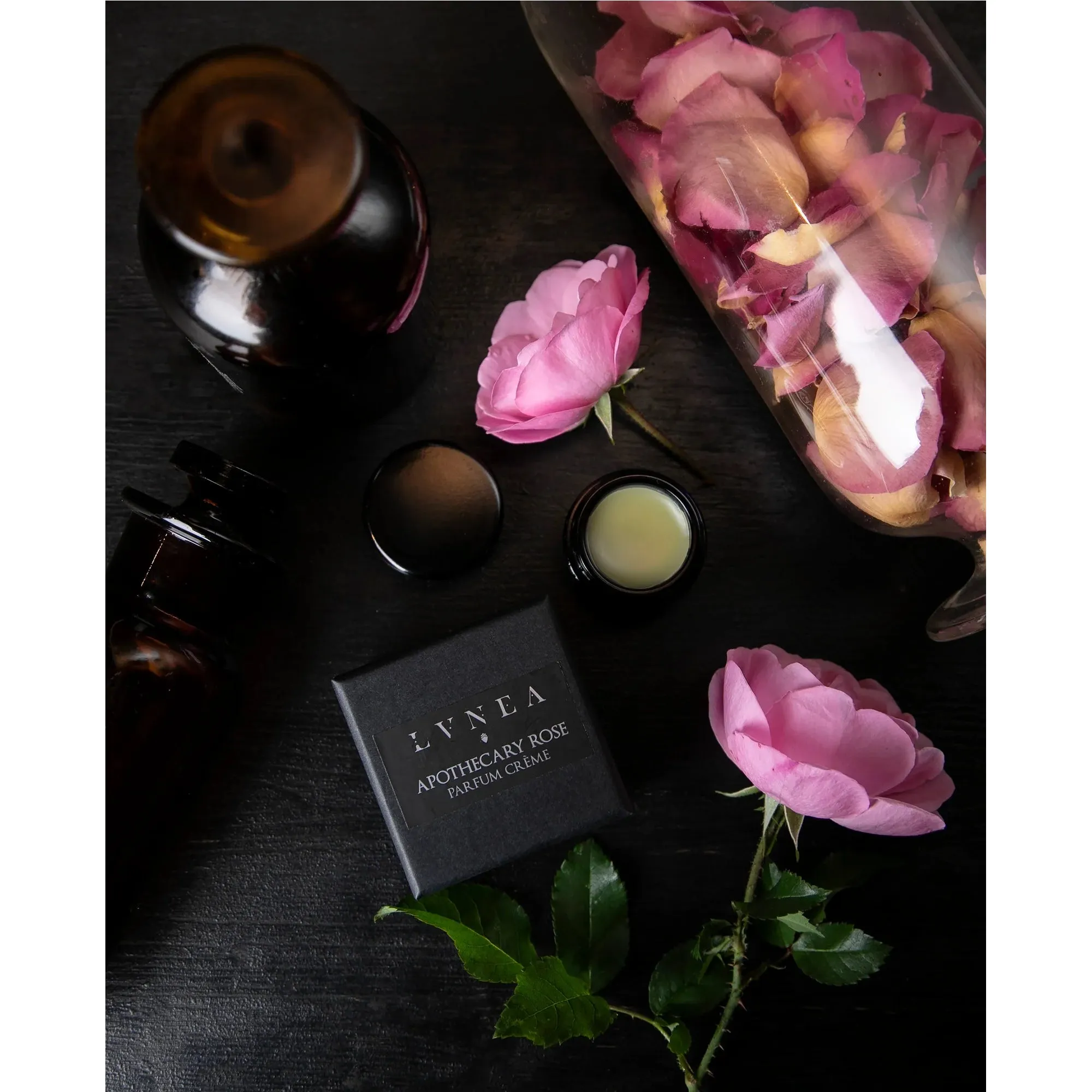 LVNEA - Apothecary Rose | Parfum Crème - Rose Gallica, Apricot, Myrrh