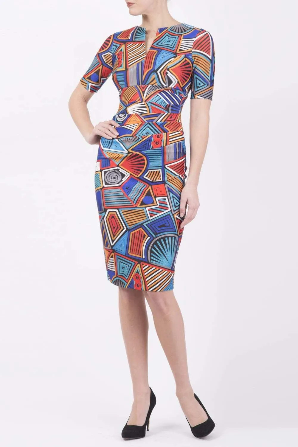 Lydia Printed Dress