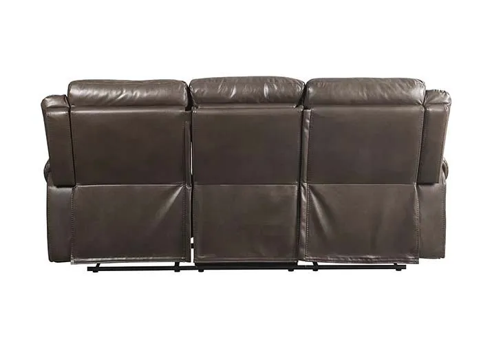 Lydia - Sofa - Brown Leather Aire