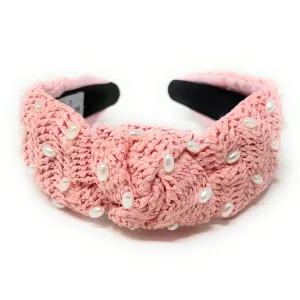 Lyla Raffia Knot Headband