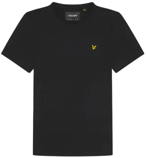 Lyle and Scott Mens Plain T Shirt Jet Black