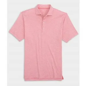 Lyndon Striped Polo in Azalea by Johnnie-O