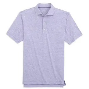 Lyndon Striped Polo in Boysenberry by Johnnie-O