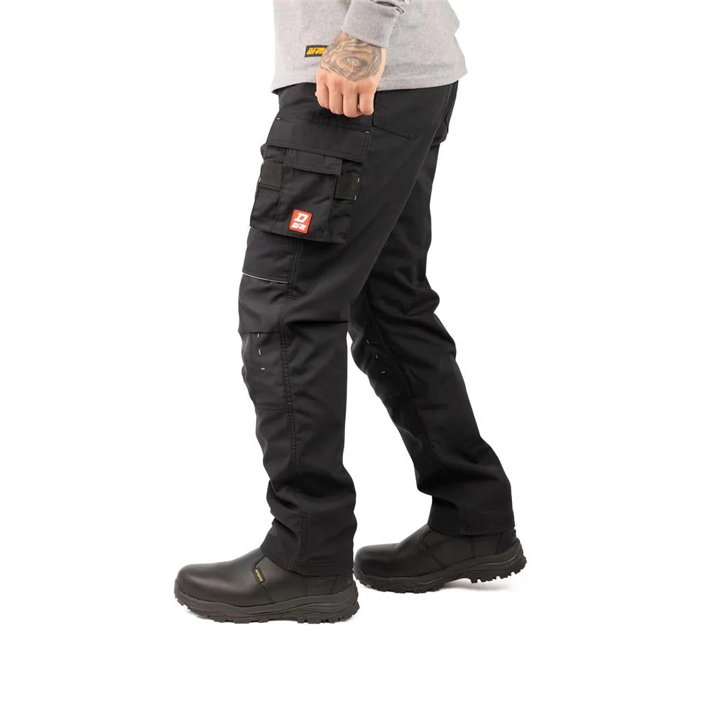 Lynx Brown/Grey/Camouflage Ripstop Fleece Lined Cargo Work Pant