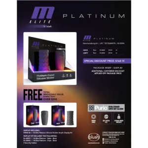 M Elite Platinum Merchandising Kit  *