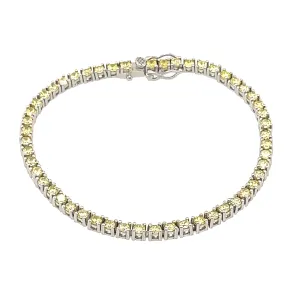 M48 Yellow CZ Bracelet