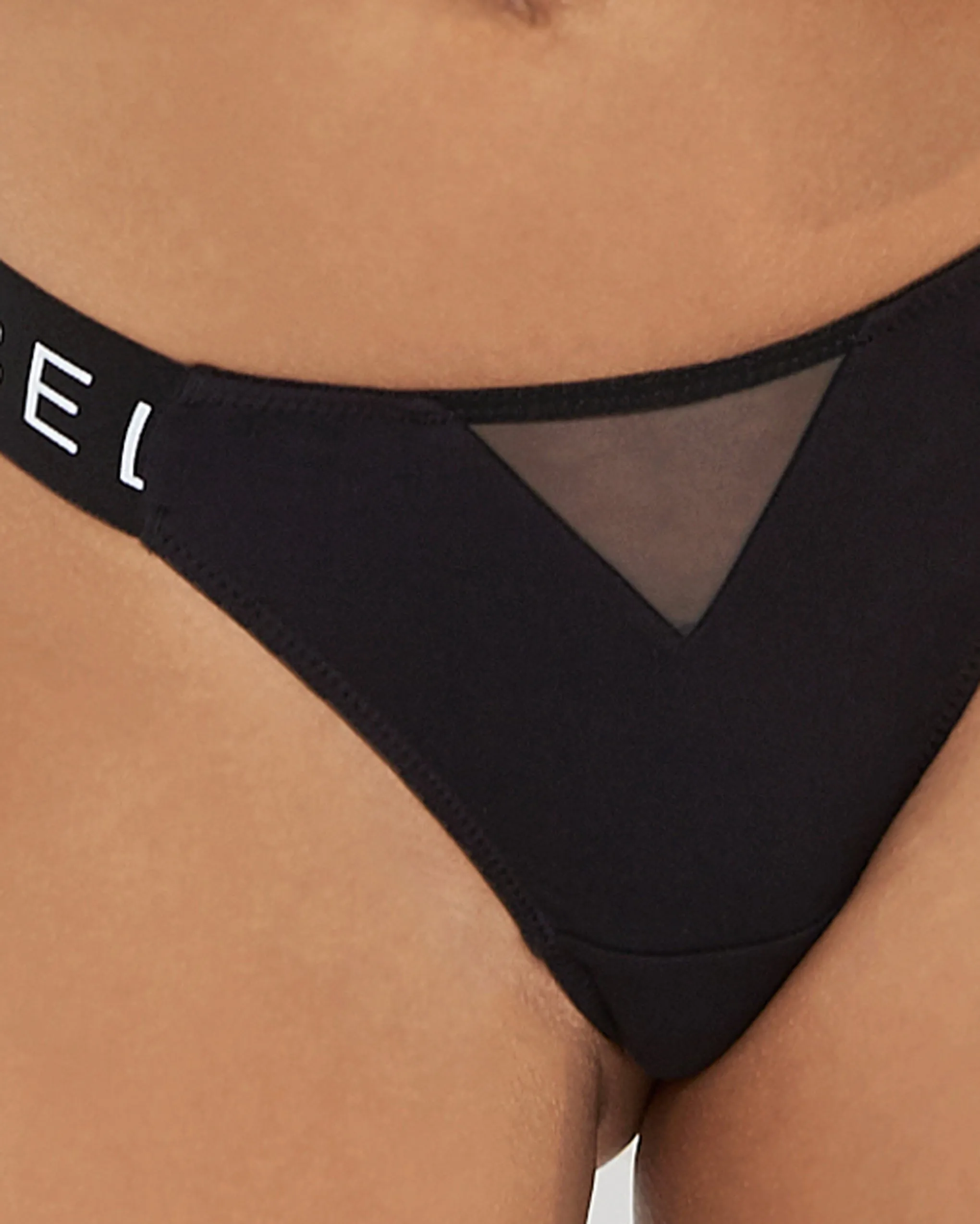 Mabel Eco Bamboo & Mesh Thong