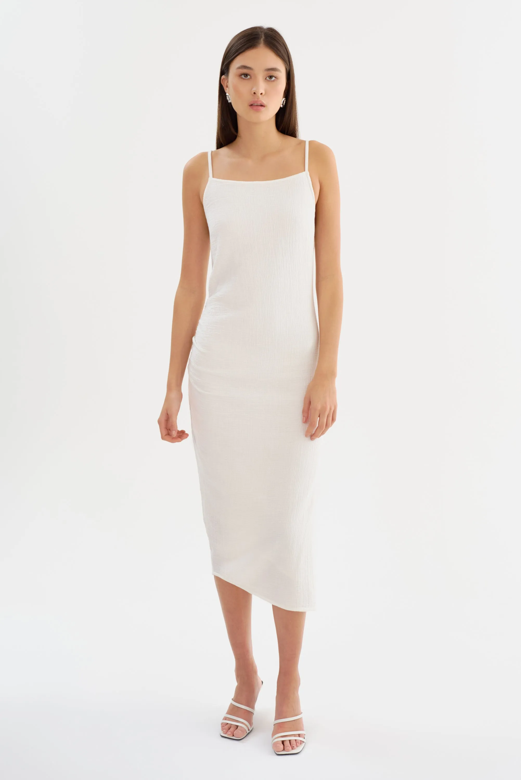 MACARIA | Cotton Midi Dress