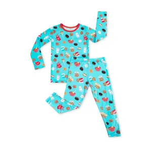 Macaron   Me Long Sleeve Toddler PJ Set - Milk & Cookies