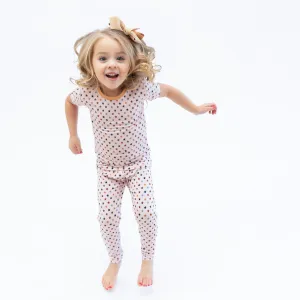 Macaron   Me Short Sleeve Toddler PJ Set - Western Stars