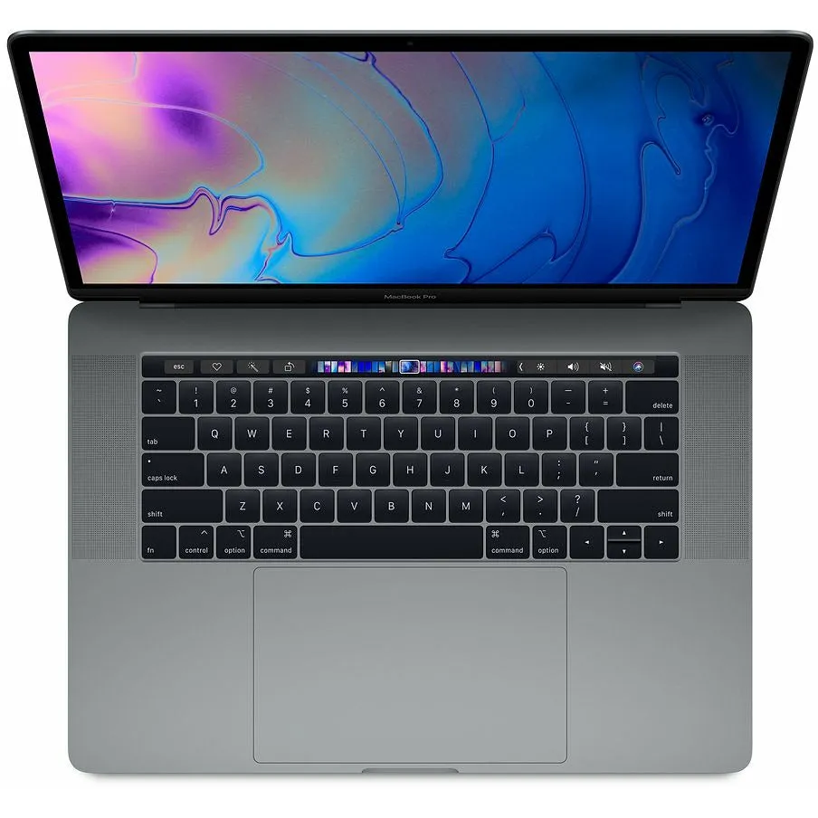 MacBook Pro 15.4-inch Laptop with Touch Bar 2.2GHz Core i7 16GB RAM 256GB SSD - Space Gray