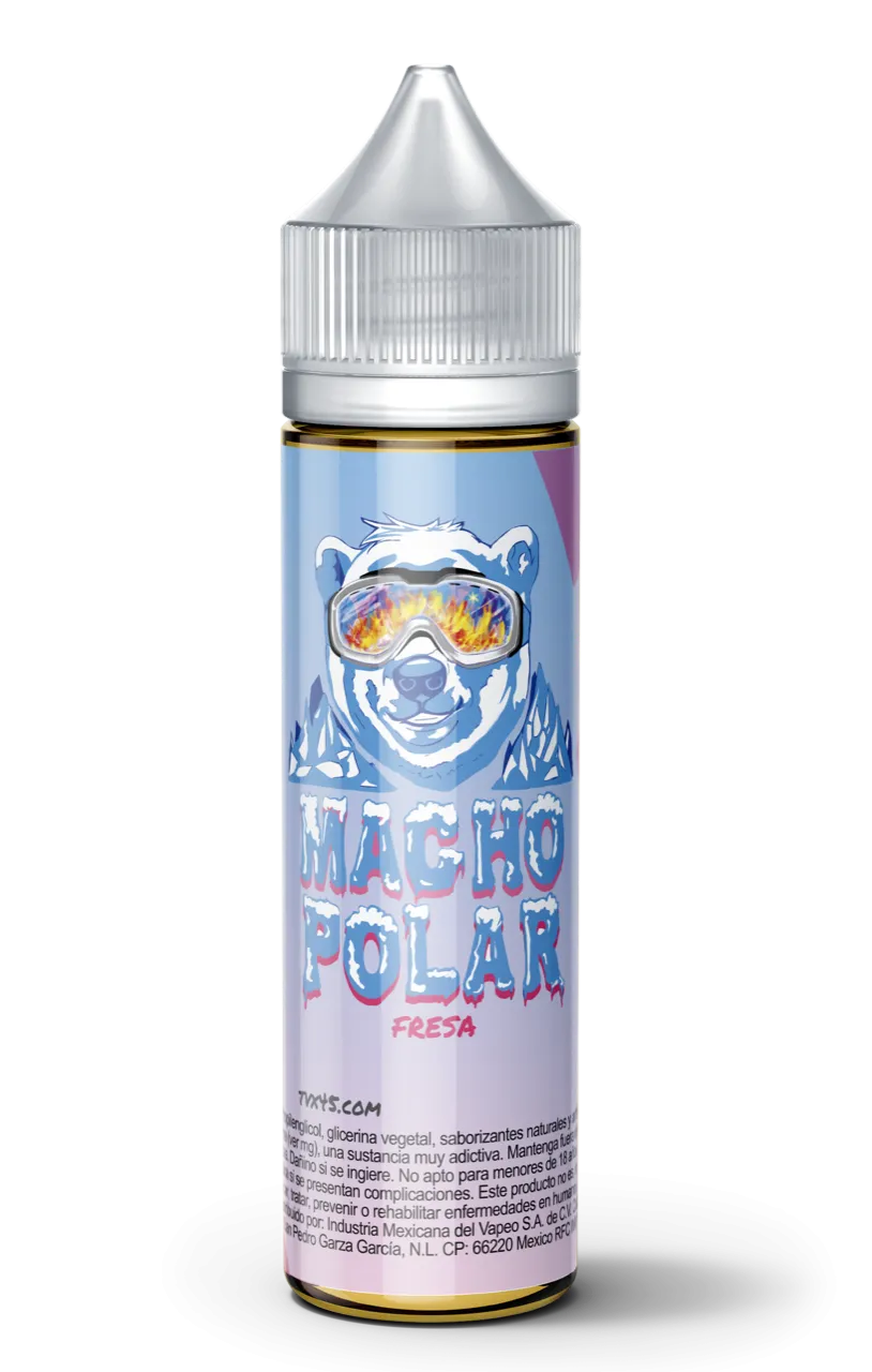 Macho Polar Fresa 60ml - LIQUID PARADISE wholesale