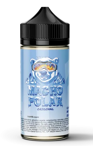 Macho Polar Original 120ml JUMBO - LIQUID PARADISE PREMIUM ELIQUID - Wholesale