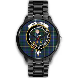 MacInnes Modern Clan Badge Tartan Black Watch