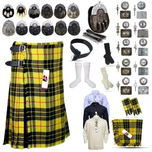 Macleod of Lewis Tartan Kilt Outfit - Highland Elegance