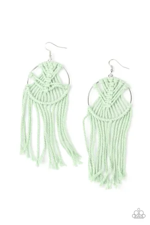 Macrame, Myself, and I - Green - Paparazzi Accessories