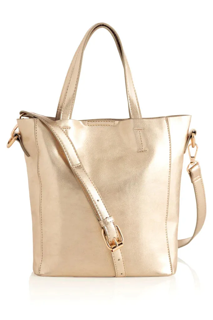 Maddie Mini Tote - Gold