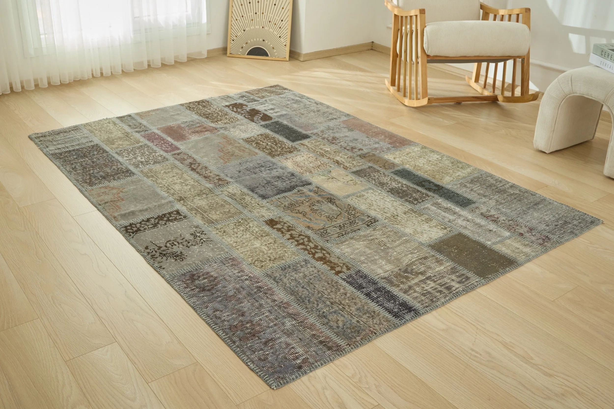 Maddison - Vintage Turkish Patchwork Rug