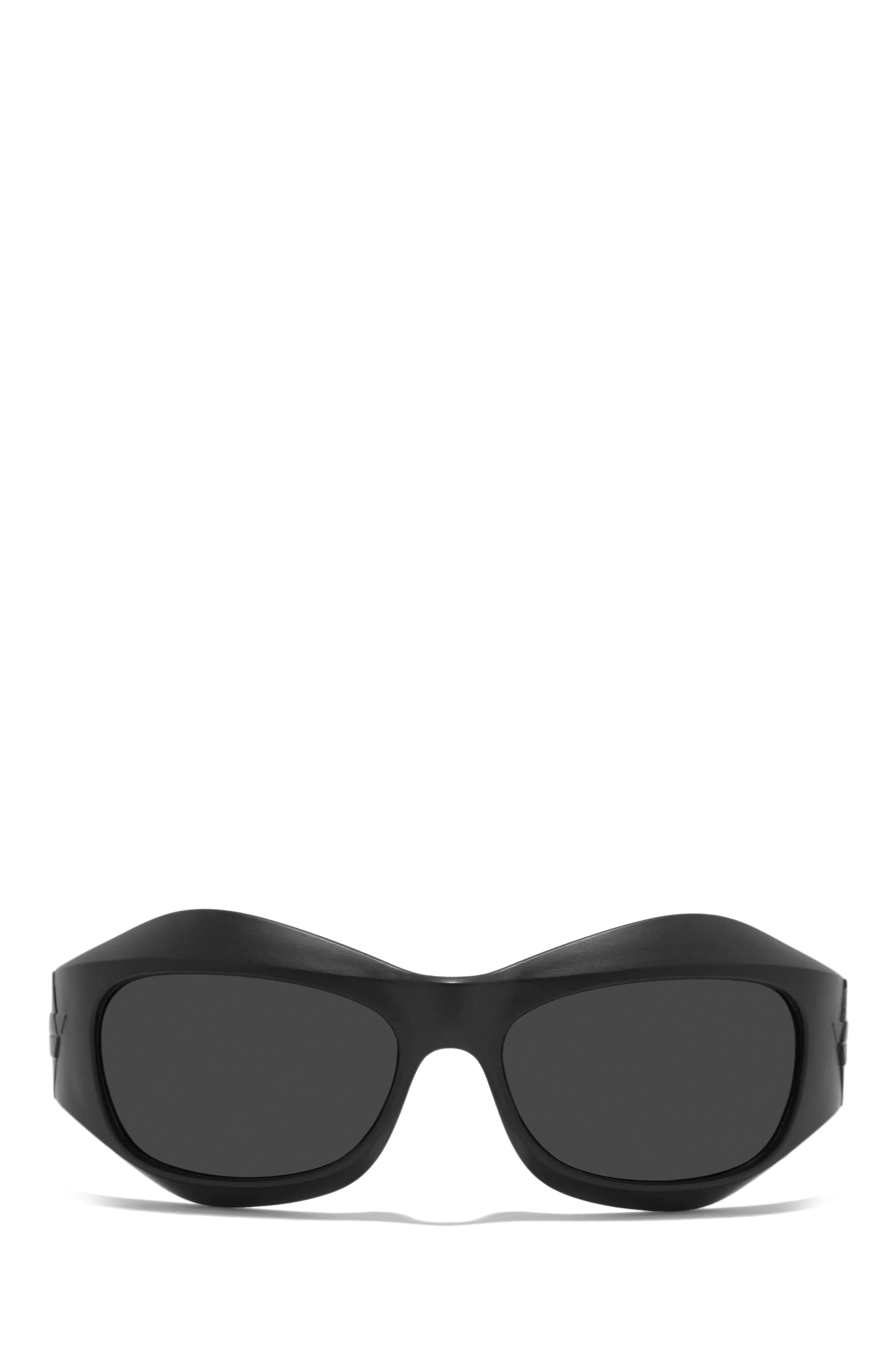 Made You Look Matte Frame Sunglasses - Green