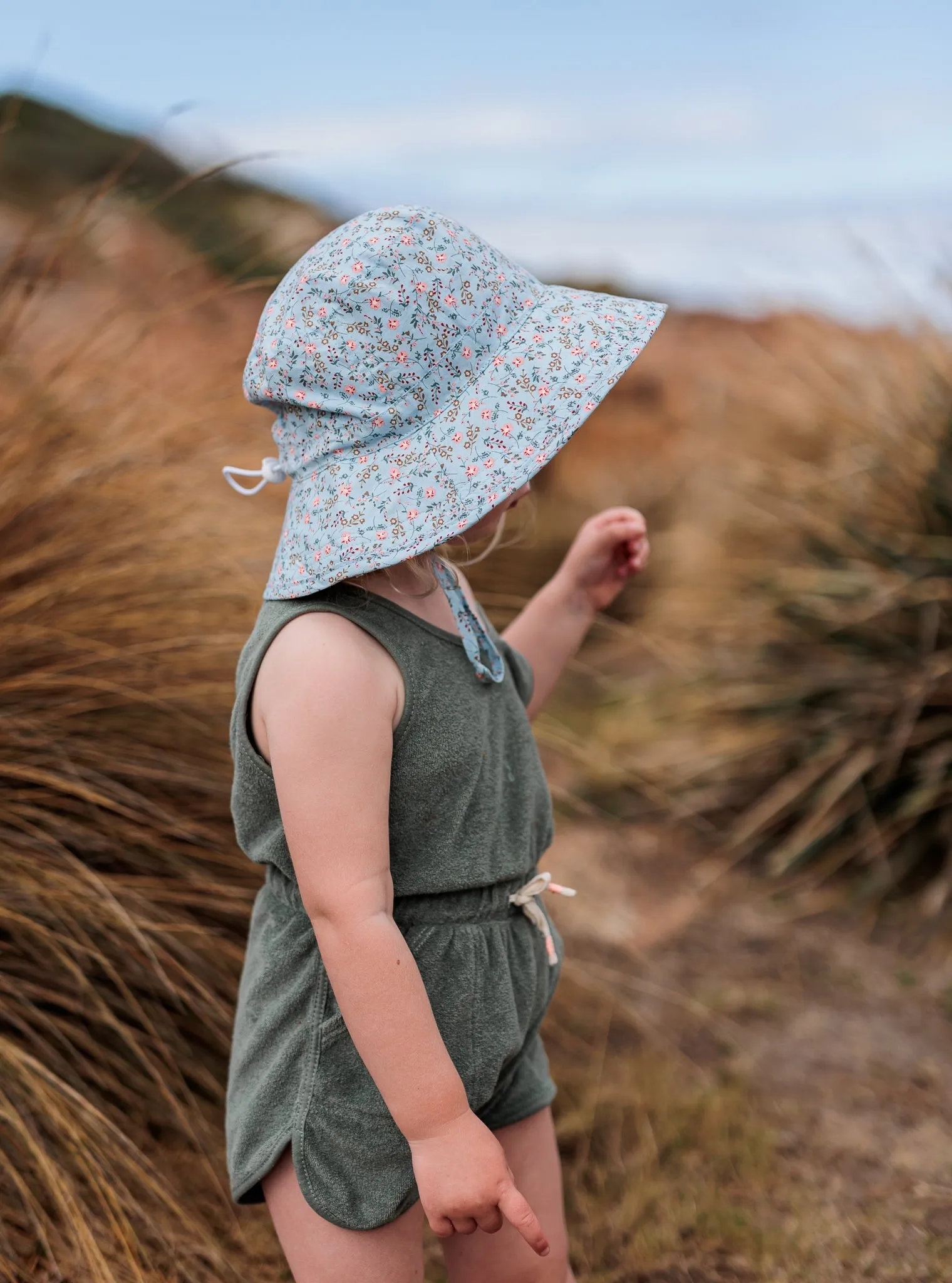 Madeline Broad Brim Bucket Hat