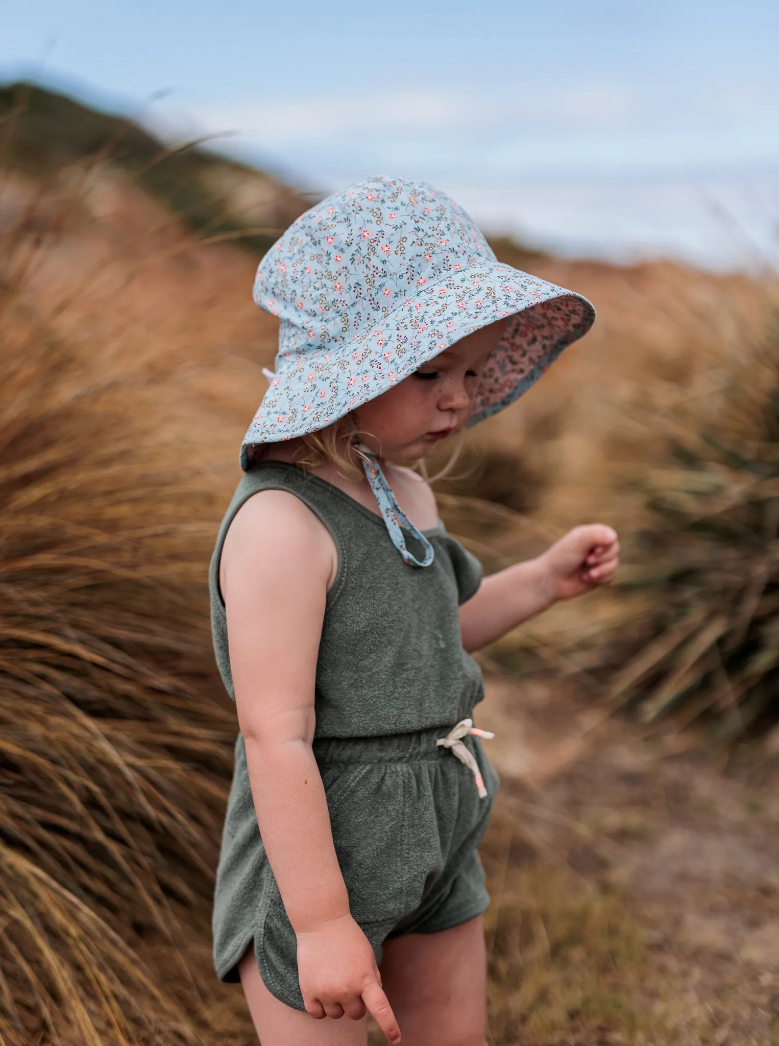 Madeline Broad Brim Bucket Hat