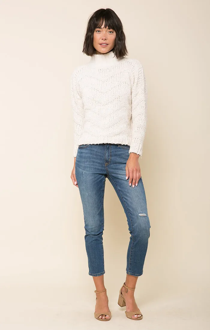 Madeline Mock Neck Sweater