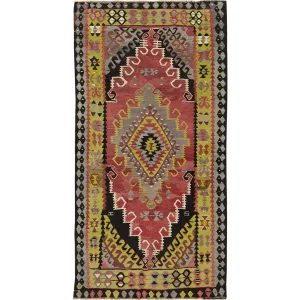 Madelynn - Vintage Turkish Kilim Rug